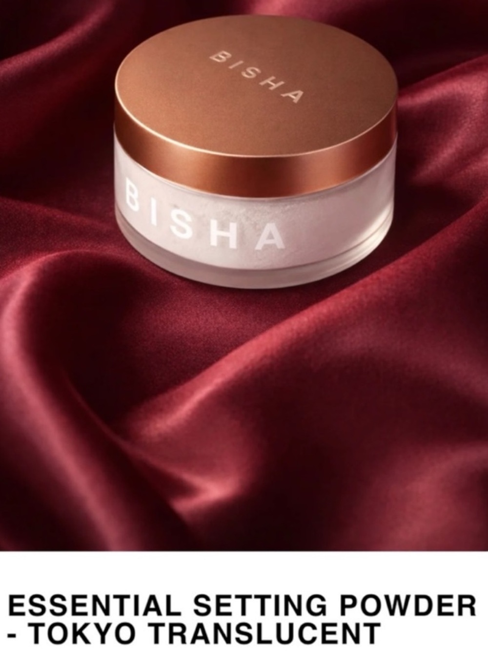 BISHA Tokyo Translucent Essential Setting Powder Full Size - Picture 5 of 7
